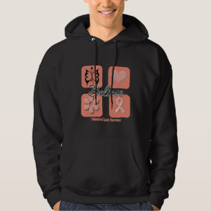 Glauben Sie Inspirations-Endometrial Krebs Hoodie