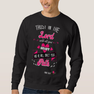 Glauben Sie Jesus wird er Ihr Führer Christus Delu Sweatshirt