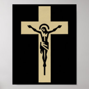 Glauben Sie kreuz Christlich Jesus Christus Christ Poster