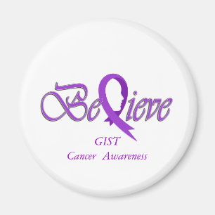 Glauben Sie "Lila - Geschenkartikel" Magnet