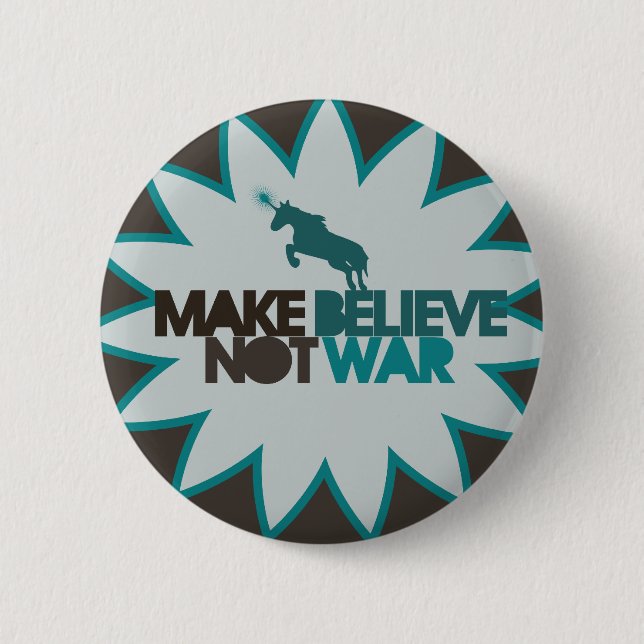 Glauben Sie nicht Krieg Button (Vorderseite)