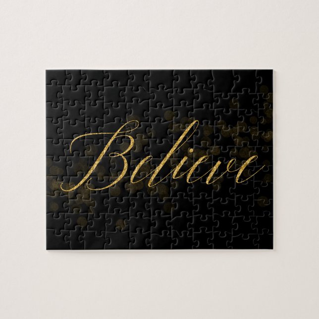 Glauben Sie Puzzle (Horizontal)