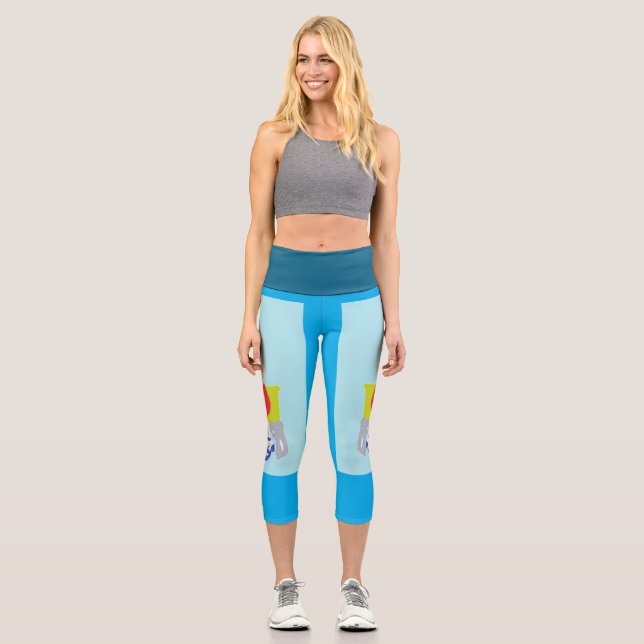 glauben Sie sich Capri Leggings (Vorderseite)
