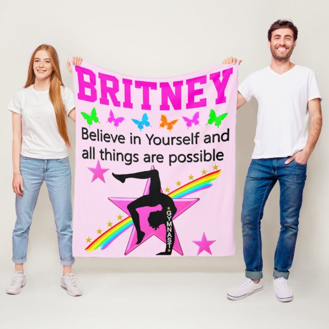 GLAUBEN SIE SICH IN IHREM PERSONALISIERTEN FLEECE  (Beispiel)