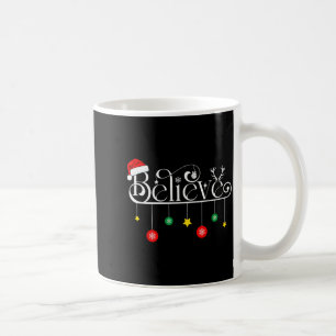 Glauben Sie Weihnachten Santa Claus Rentiere Zucke Kaffeetasse