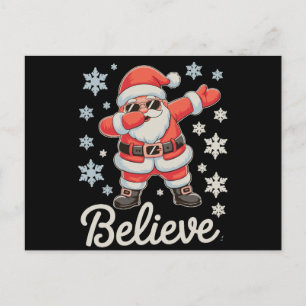 Glauben Sie Weihnachten Xmas Dabbing Santa Urlaub