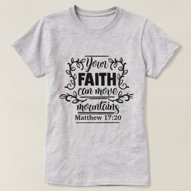 GLAUBEN T-Shirt (Design vorne)