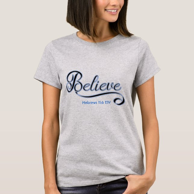 glauben T-Shirt (Vorderseite)