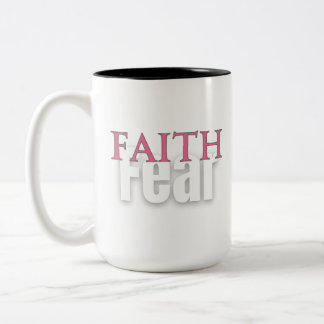 GLAUBEN ÜBER ANGST Tasse