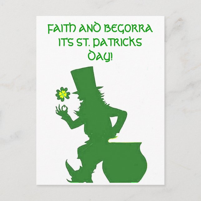 GLAUBEN UND BEGORRA, ST.PATRICKS DACHTERS Postkart Postkarte (Vorderseite)