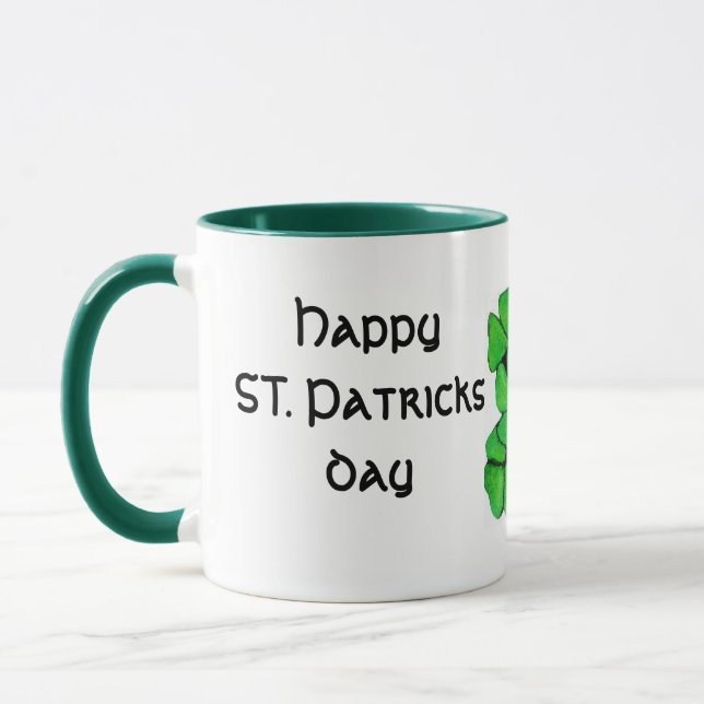 GLAUBEN UND BEGORRA, ST. PATRICKS-Tasse Tasse (Links)