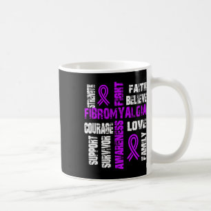 Glauben und Kampf Fibromyalgie Kaffeetasse