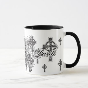 Glauben-und Kreuz-religiöse Tasse