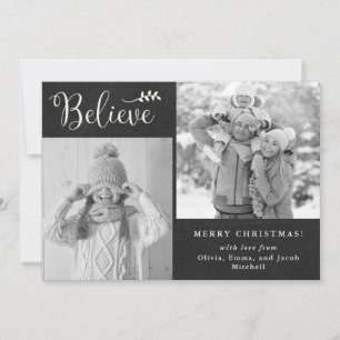 glauben Weihnachtsfotografie im Kopfbrett Feiertagskarte