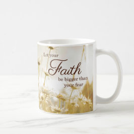Glauben-Zitat-Tasse Tasse