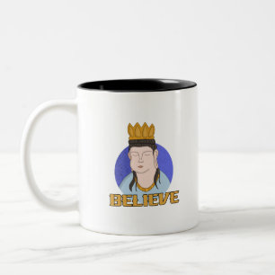 glauben zweifarbige tasse