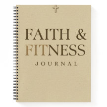 Glaubens- und Fitness-Tagebuch – Christlicher Trai