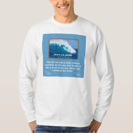 Glaubensaussage - James 1-6 - Long Sleeve White T-Shirt