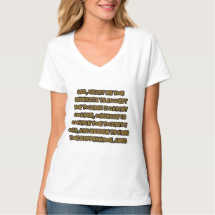 Glaubensbasierte Gebetskorrektur Kostensatz für Fr T-Shirt