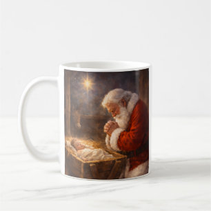 Glaubensbasierter Weihnachtskaffeebecher - Santa J Kaffeetasse