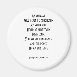 Glaubensbotschaft Magnet