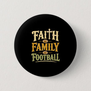 Glaubensfamilien-Football-Christlicher-Tag-im-Herb Button