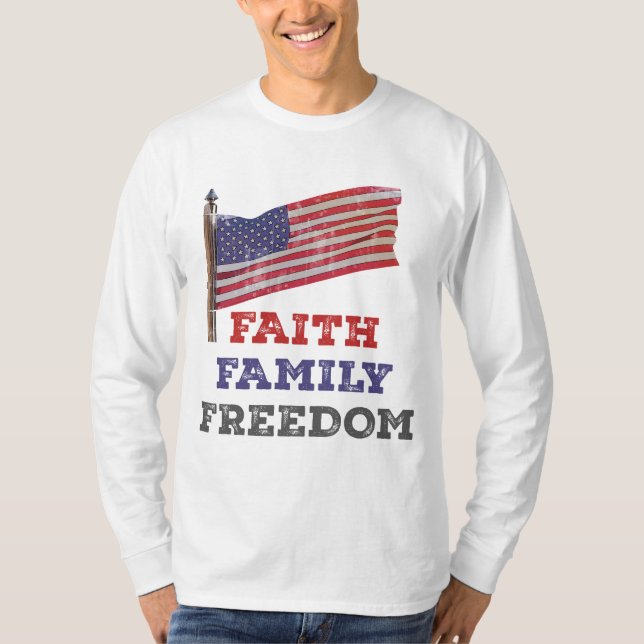 Glaubensfreiheit T-Shirt (Vorderseite)