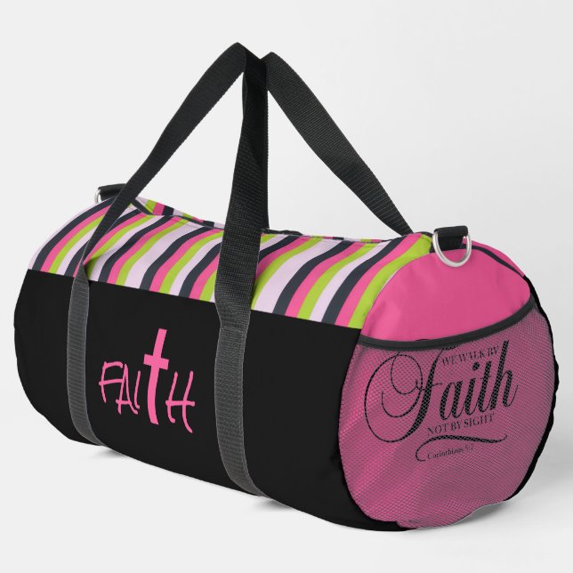Glaubensgeschenke Sammlung - Damen Groß Duffle Bag (Rechte Ecke)