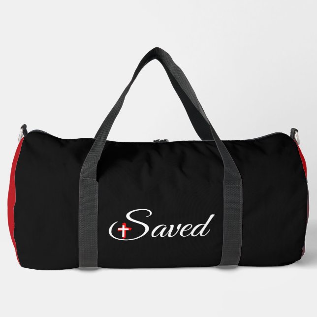 Glaubensgeschenke Sammlung-Damen Groß Duffle Bag (Vorderseite)