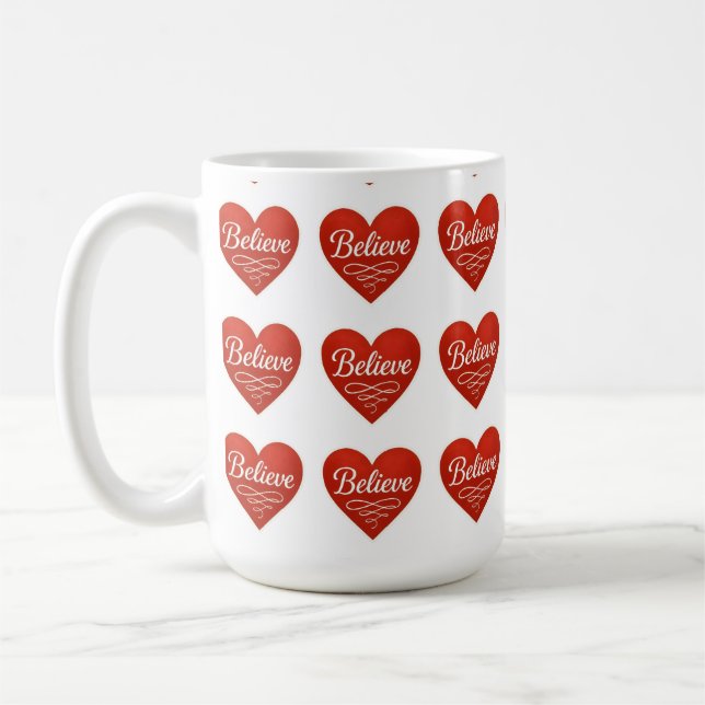 Glaubensherz Kaffeetasse (Links)