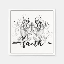 Glaubenskreuz Serviette