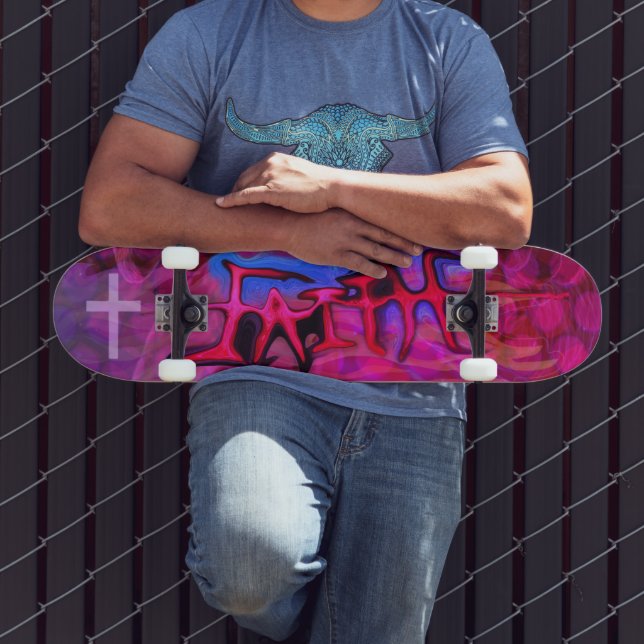 Glaubenskreuz Skateboard (Außenbereich 3)