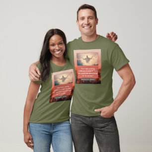 Glaubensmeldung - Hebräische 11-1 Kurze Slv-Armee  T-Shirt
