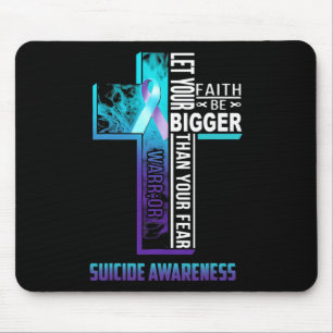 Glaubenssatz für psychische Gesundheit Suizidpräve Mousepad