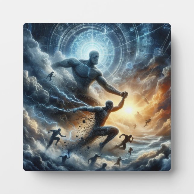 Glaubensschild Fotoplatte (Vorderseite)