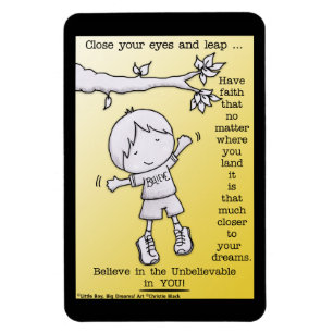 Glaubenssprung Magnet