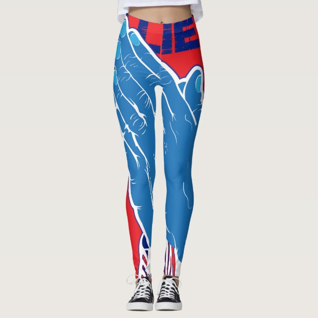GLAUBSCHNITTE LEGGINGS (Vorderseite)