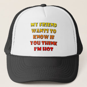 Glaubst du, ich bin ein lustiger Ball Cap Trucker Truckerkappe