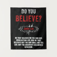Glaubst du? John 3:36 Bibelverse