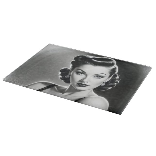 Glaubst du mir nicht, dass ich AI Concept Art von  Schneidebrett (Ecke)