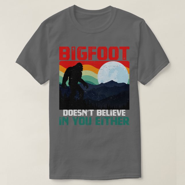 Glaubt auch nicht an euch T-Shirt (Design vorne)