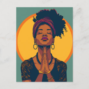 GLAUBWÜRDIGE SCHRITTE POSTKARTE