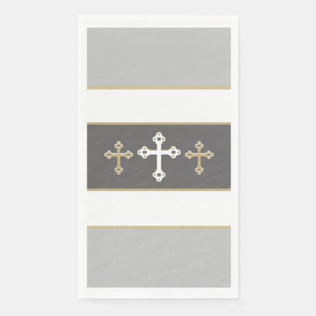 Glaubwürdiges, Christliches Design Serviette (Vorderseite)