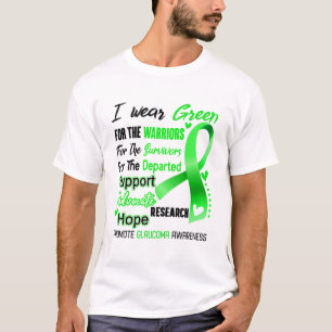 Glaucoma Awareness Month Ribbon Geschenke T-Shirt