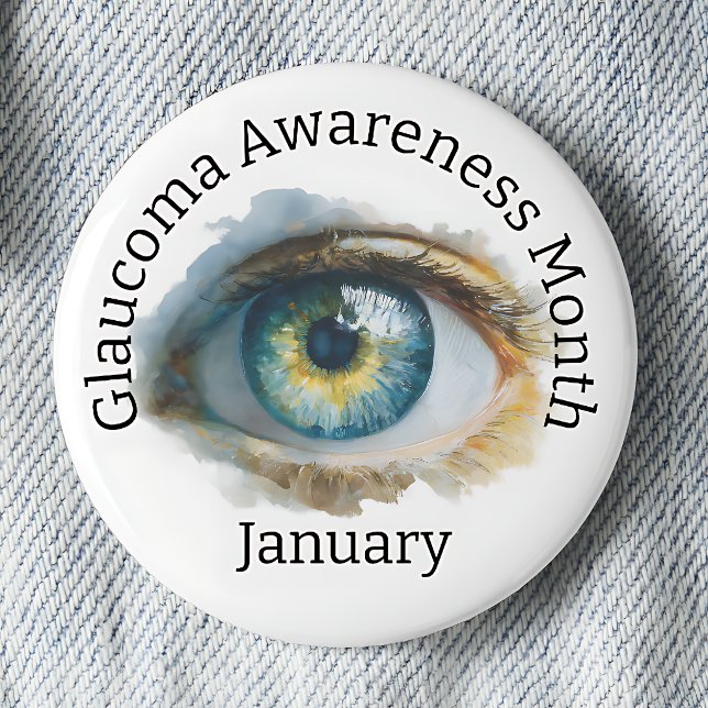 Glaukom-Bewusstseinsmonat Button (Von Creator hochgeladen)