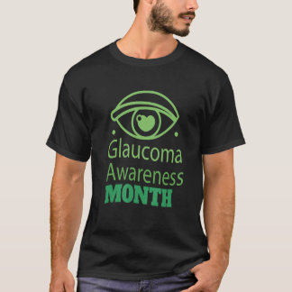 Glaukom-Bewusstseinsmonat T-Shirt