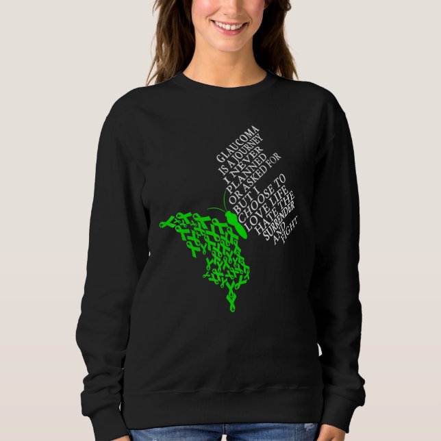 Glaukom-Krieger Mir gehts gut Sweatshirt (Vorderseite)
