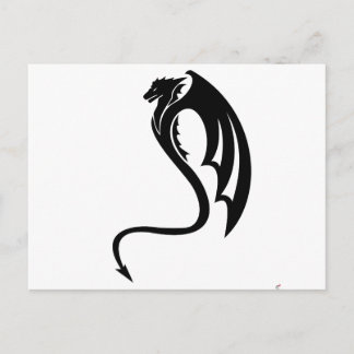 Glaurung des Schwarzen Drachen Postkarte