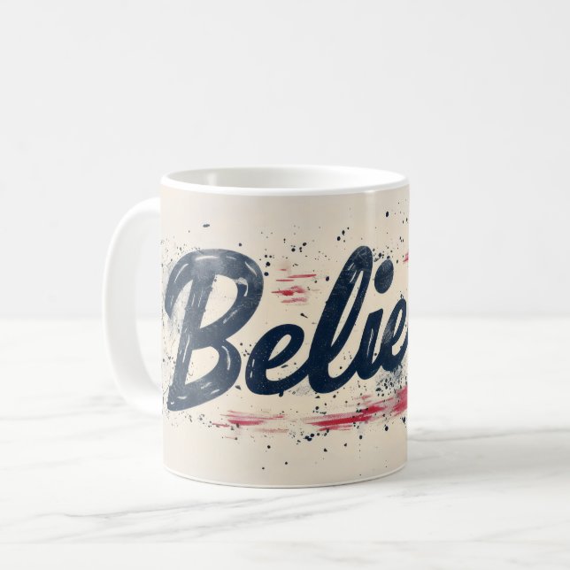 Glauver Slogan Urban Kaffeetasse (Vorderseite Links)