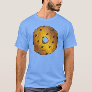 Glazed Blueberry Cake Donut Doughnut Donuts T-Shir T-Shirt
